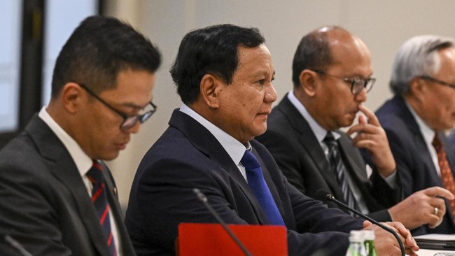 Presiden RI Prabowo Subianto menemui sejumlah pengusaha Negeri Paman Sam selama berkunjung ke Amerika Serikat.