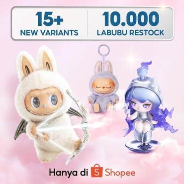POP MART Hadirkan Labubu Edisi Terbaru Secara Online Spesial Hanya di Shopee!