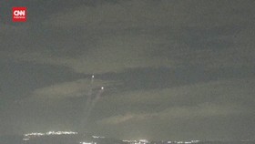 VIDEO: Momen Rudal Lebanon Dicegat di Langit Israel