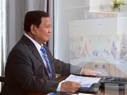 Video: Momen Prabowo Pimpin Ratas Bahas Erupsi Lewotobi dari Washington DC