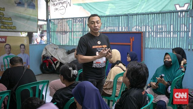 Calon Gubernur Jakarta nomor urut 2, Dharma Pongrekun membujuk masyarakat untuk menganggap banjir bukanlah bencana, melainkan rezeki dari Tuhan.