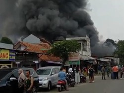 Gudang Dekorasi di Bogor Terbakar, 1 Pekerja Tewas