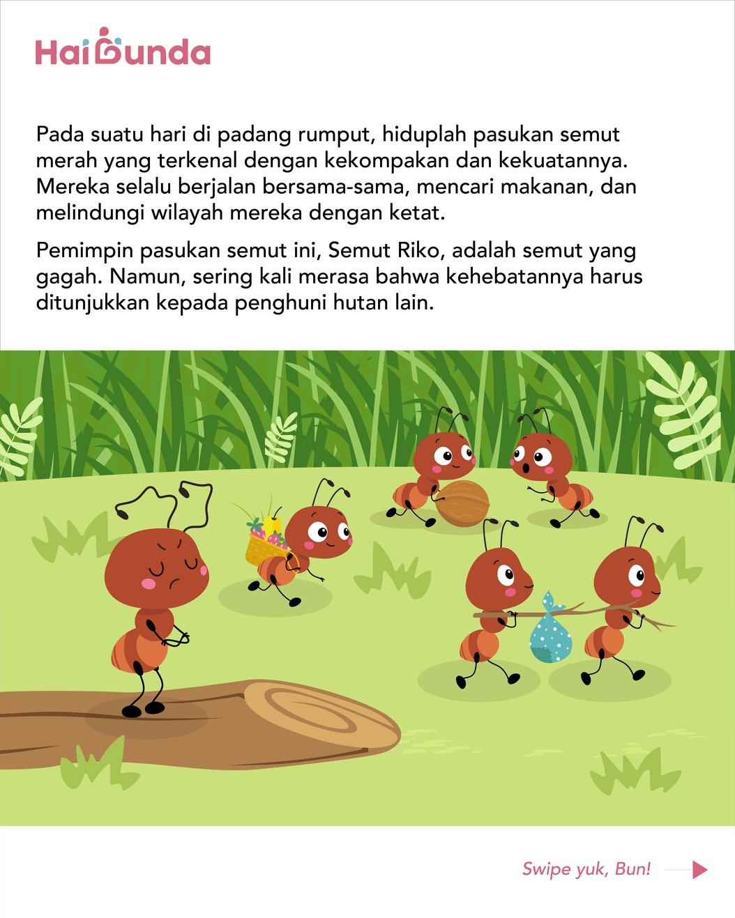 Komik Dongeng Semut