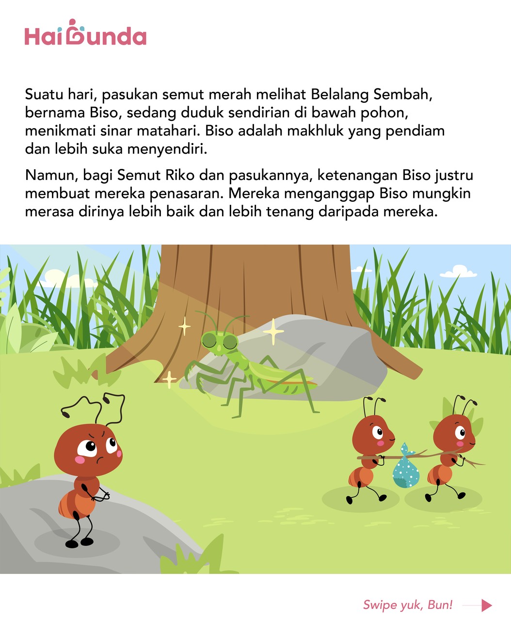 Komik Dongeng Semut