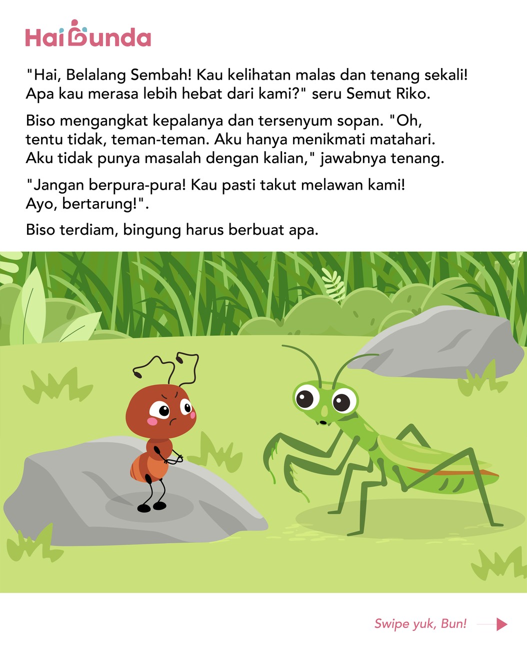 Komik Dongeng Semut