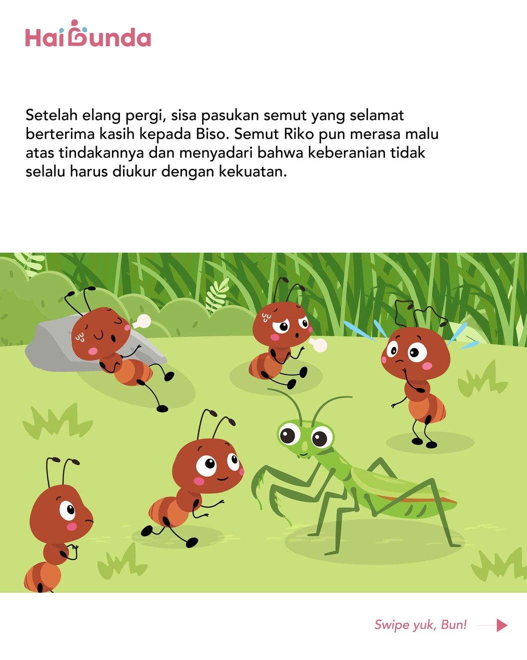 Komik Dongeng Semut