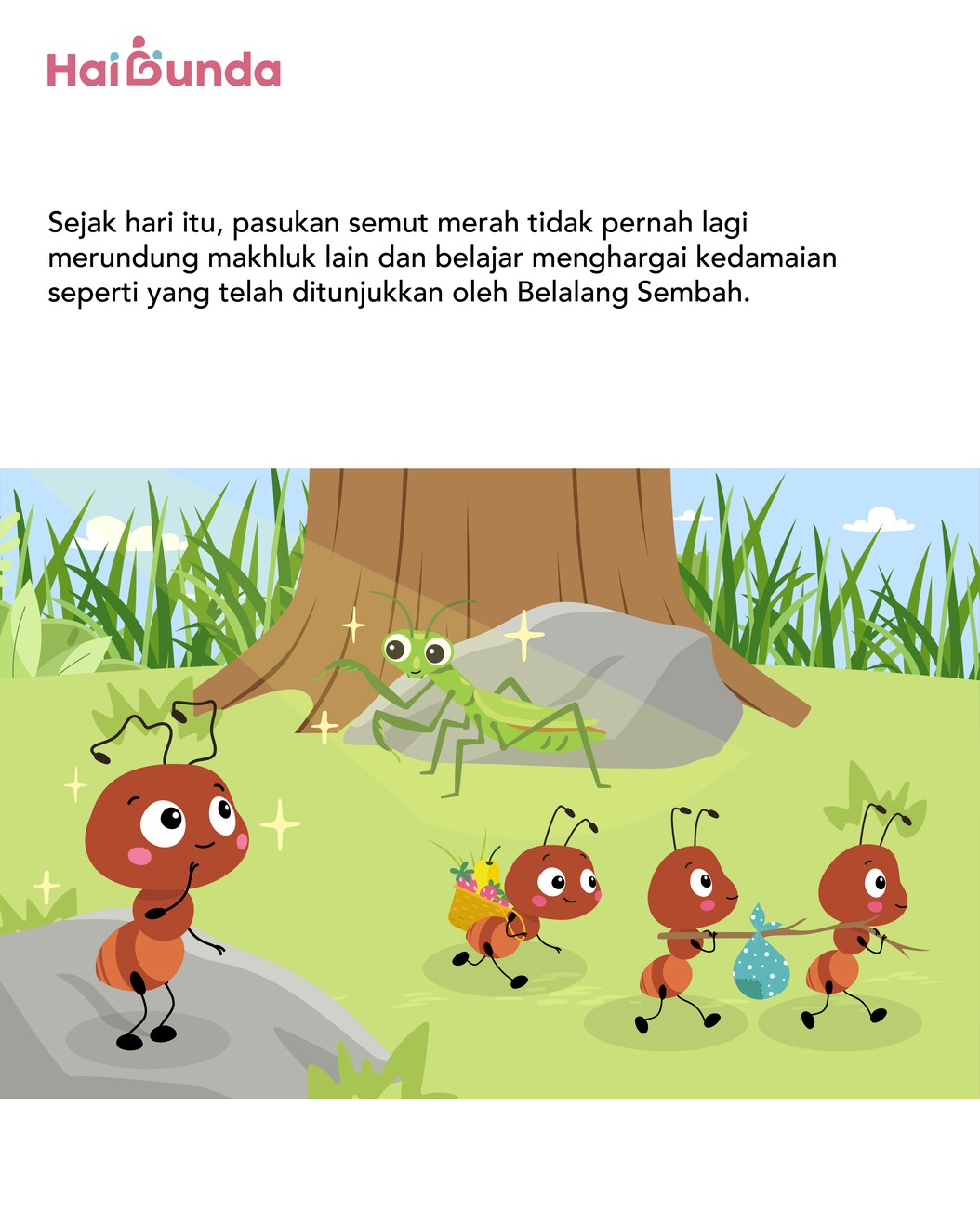 Komik Dongeng Semut