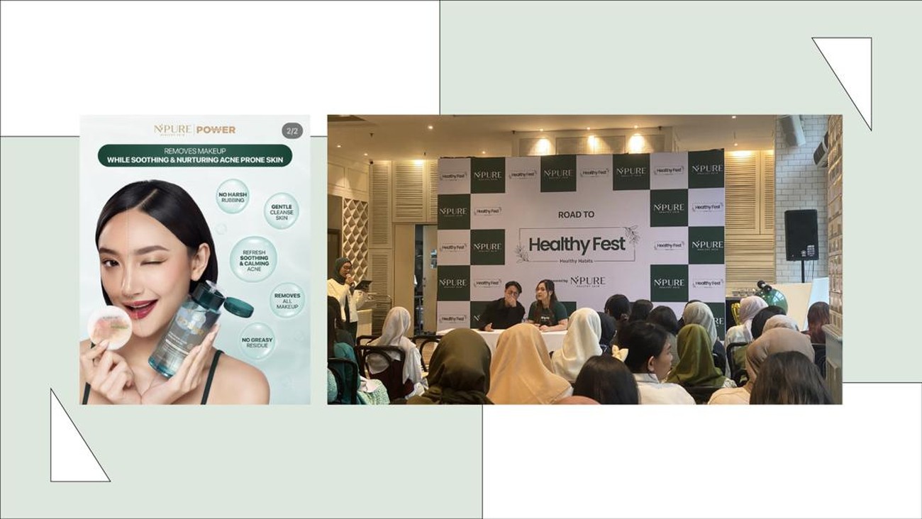 NPURE Healthy Fest Jadi Titik Temu Skincare, Sports, dan Superfood