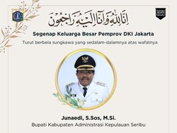 Innalillahi, Bupati Kepulauan Seribu Junaedi Meninggal Dunia