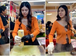 Penjual Seksi yang Sempat Ditegur Polisi Kembali Menjadi Sorotan