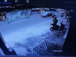 Detik-detik Laka Beruntun di Baturetno Bantul gegara Anjing Nyeberang