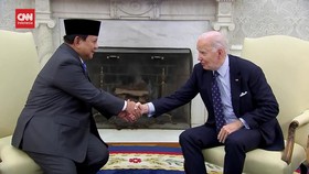 VIDEO: Materi Pembicaraan Prabowo-Biden di Gedung Putih
