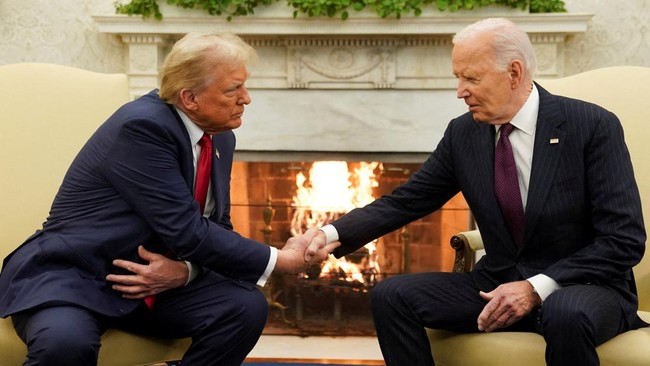 Ada kerjasama langka terjadi di kembali layar perundingan gencatan senjata Israel-Hamas antara Presiden AS Joe Biden dan penerusnya, Donald Trump. Apakah itu?