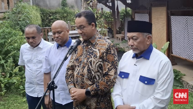 Pasangan Calon Gubernur dan Wakil Gubernur Jawa Barat Ahmad Syaikhu-Ilham Habibie berharap Eks Gubernur Jakarta Anies Baswedan ikut mengkampanyekan mereka.