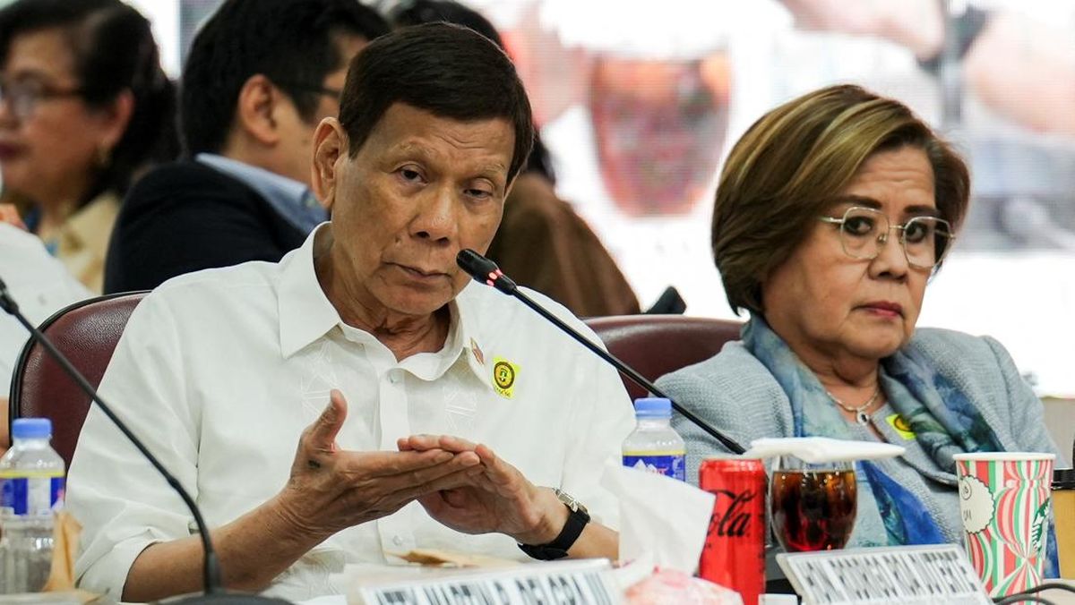 Eks Presiden Filipina Duterte jadi Buronan hingga Argentina Banjir