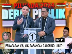 Debat Pilbup Lebak, Hasbi-Amir Janji Bikin Puskesmas Pembantu di Semua Desa