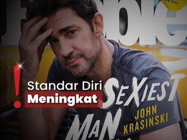 Respons John Krasinski Dinobatkan Jadi Sexiest Man Alive 2024