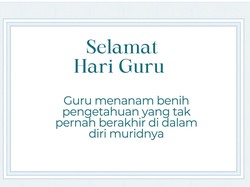 21 Ucapan Selamat Hari Guru Islami yang Menyentuh Hati