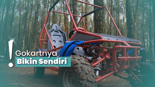 Coba Main Gokart Hingga ATV di Tengah Hutan Pinus, Jalurnya Ekstrem