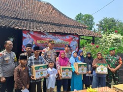 Polisi Gelar Baksos Sembari Kenang Jejak Perjuangan Brimob di Jombang
