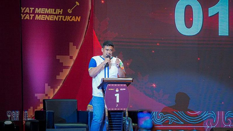 Calon Gubernur Sumatera Utara (Cagubsu) Bobby Nasution mengungkapkan jika rivalnya, Edy Rahmayadi, pernah meminta tolong agar dijumpakan dengan menteri.