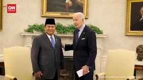 VIDEO:Momen Biden Curhat ke Prabowo Sulit 'Usir' Wartawan Gedung Putih