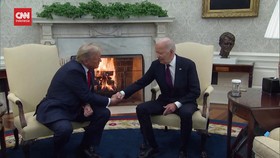 VIDEO: Bertemu Trump, Biden Janjikan Transisi Pemerintahan Mulus