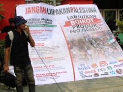 Setahun Fatwa MUI, Mahasiswa di Berbagai Daerah Boikot Produk Pro Israel