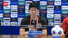 VIDEO: Hajime Moriyasu Bocorkan Taktik Lawan Indonesia: Tampil Agresif