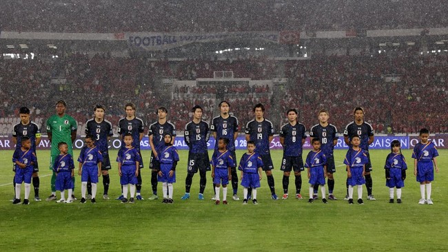 Banyak Pemain Kunci Absen Timnas Jepang mengumumkan daftar pemain yang akan menjalani laga melawan Indonesia di Kualifikasi Piala Dunia 2026 pada Juni 2025.