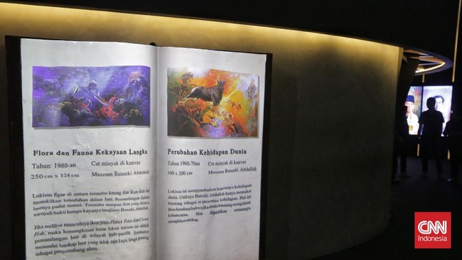 FOTO: Menikmati Pameran Imersif Digital Karya Basoeki Abdullah