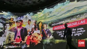 FOTO: Menikmati Pameran Imersif Digital Karya Basoeki Abdullah