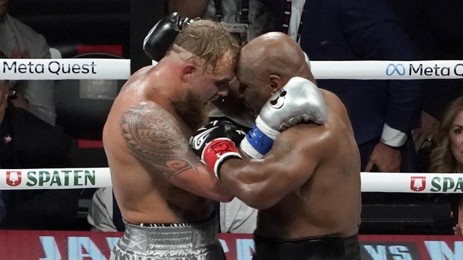 Mike Tyson mengunggah sebuah pesan setelah kekalahan dari Jake Paul dalam duel tinju profesional, Sabtu (16/11) siang waktu Indonesia.