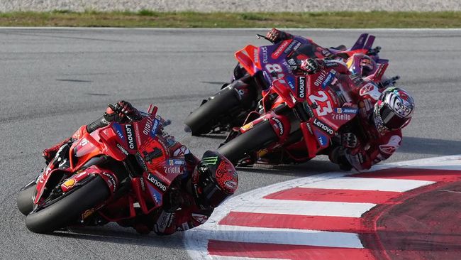 FOTO: Asa Terakhir Bagnaia Jaga Kans Juara MotoGP 2024