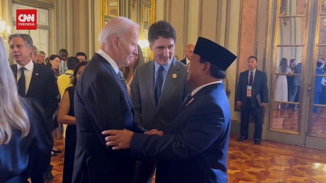 VIDEO: Momen Prabowo Berbaur dengan Pemimpin Dunia di Gala Dinner APEC