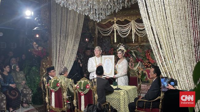 Angela Perkasa, Putri Andika Perkasa Menikah dengan Iptu Hafiz Akbar