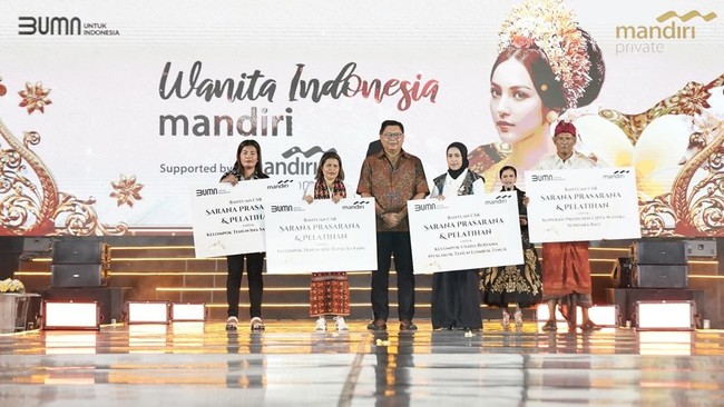 Bank Mandiri terus menunjukkan dukungannya terhadap industri kreatif lokal melalui program Tanggung Jawab Sosial dan Lingkungan (TJSL).