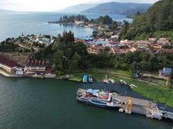 Penumpang Ferry di Danau Toba Melonjak Selama Aquabike Championship 2024