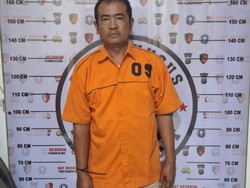 Tampang Pria Sayat Wajah-Tangan Istri di Deli Serdang