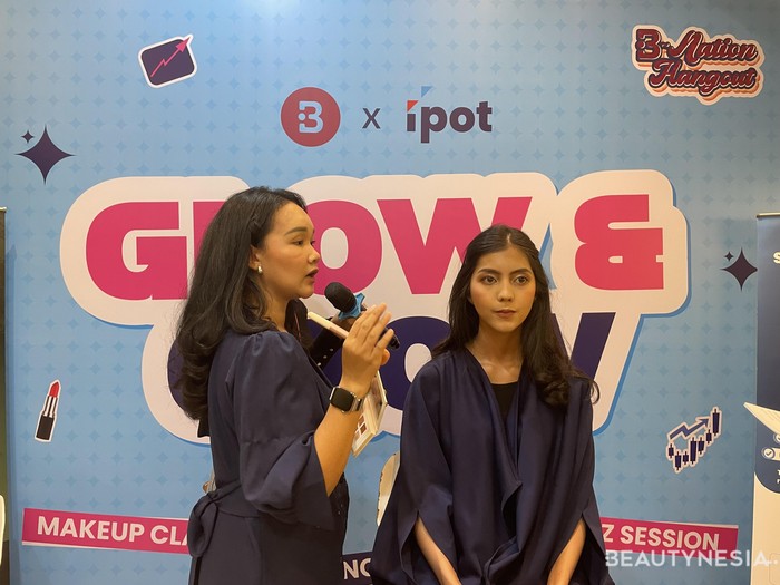 B-Nation Hangout with IPOT: Percantik Diri, Percantik Keuangan Lewat Makeup Class dan Talk Show