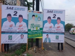 Istri Subandi Pasang Baliho Dukung SAE, PKB Sidoarjo: Kewajiban Kader!