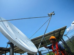 Cerita Teknisi BTS Terjang Badai demi Jaga Internet Lancar