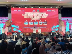 Debat Publik Pamungkas Pilbup Bandung Barat Dinilai Monoton