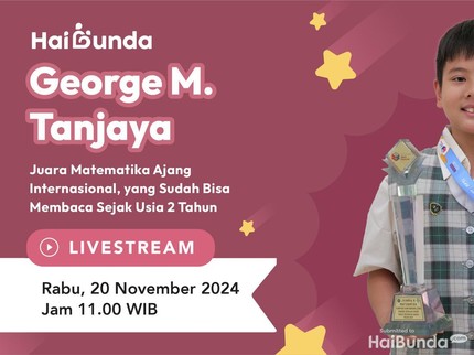 Mengenal George M. Tanjaya Juara Matematika Ajang Internasional, Bisa Membaca Sejak Usia 2 Thn
