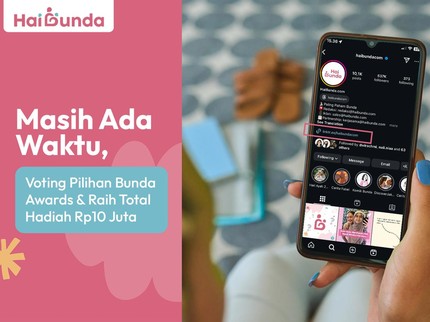Masih Ada Waktu, Voting Pilihan Bunda Awards & Raih Total Hadiah Rp10 Juta