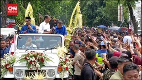 VIDEO: Jokowi Buka Suara Ikut Kampanye Paslon Luthfi-Yasin