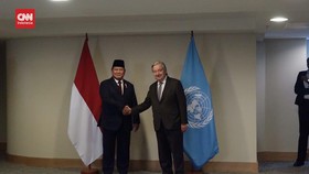 VIDEO: Prabowo Temui Sekjen PBB Bahas Transisi Energi
