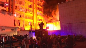 VIDEO: Serangan Israel ke Beirut Picu Kebakaran, 2 Orang Tewas