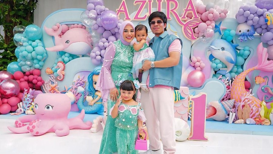 Ulang tahun Azura, anak kedua Atta Halilintar dan Aurel Hermansyah