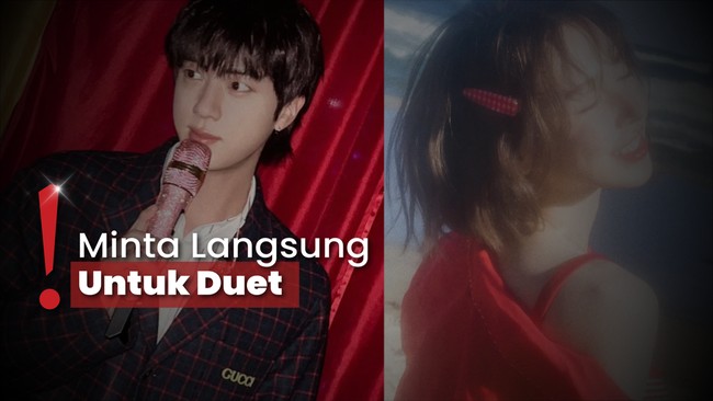 Kolaborasi Jin BTS & Wendy Red Velvet Bikin Adem 2 Fandom Fans